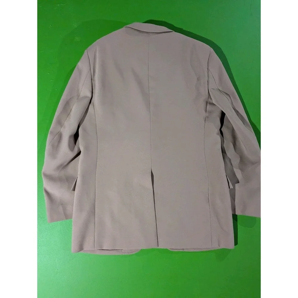 Foreman & Clark Blazer Suit Coat Vintage Camel‎ Tan Brown Size 40